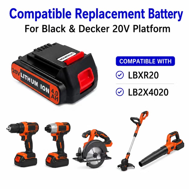 بطارية ليثيوم بديلة BL2018 طوي - مراجعة Black+Decker Tool Cordless وسعره