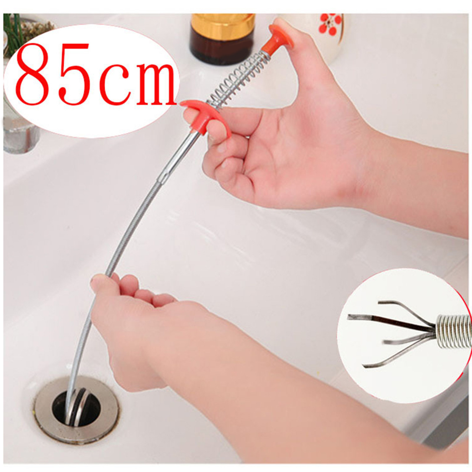 منظف مجاري احترافي بطول 85 سم، - مراجعة Drain Snake Flexible وسعره