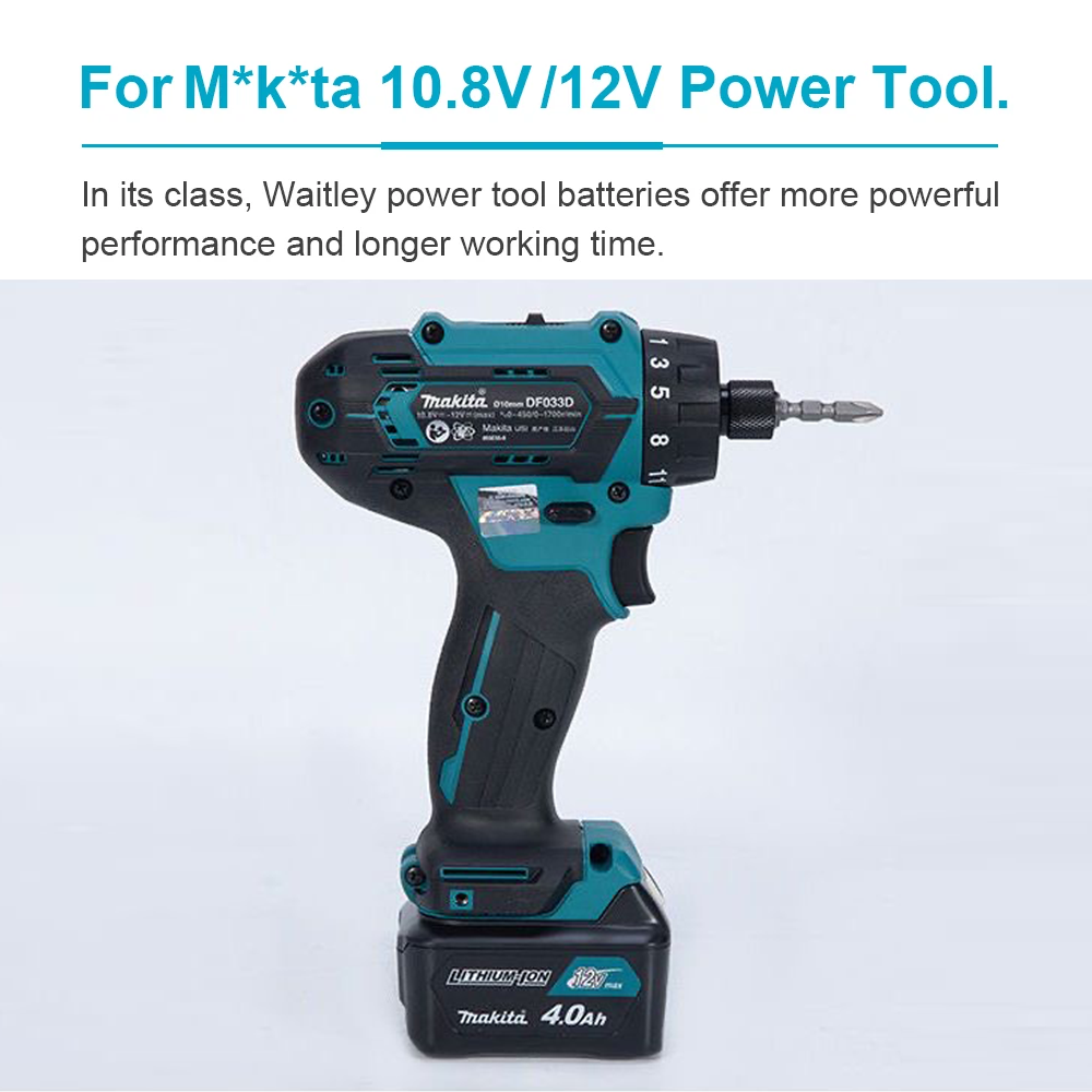 بطارية ليثيوم 12 فولت 4000 ملل - مراجعة Makita Drill Hp1640 وسعره