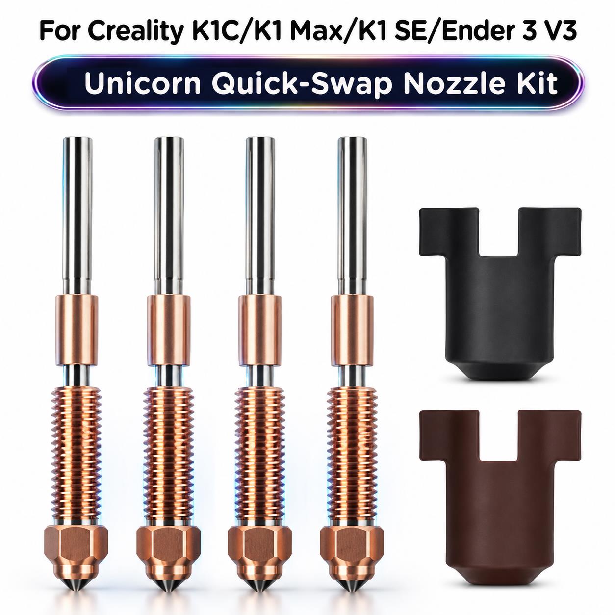 فوهة لطابعات كرياليتي K1C K1 M - مراجعة Creality Printer Ender 3 وسعره